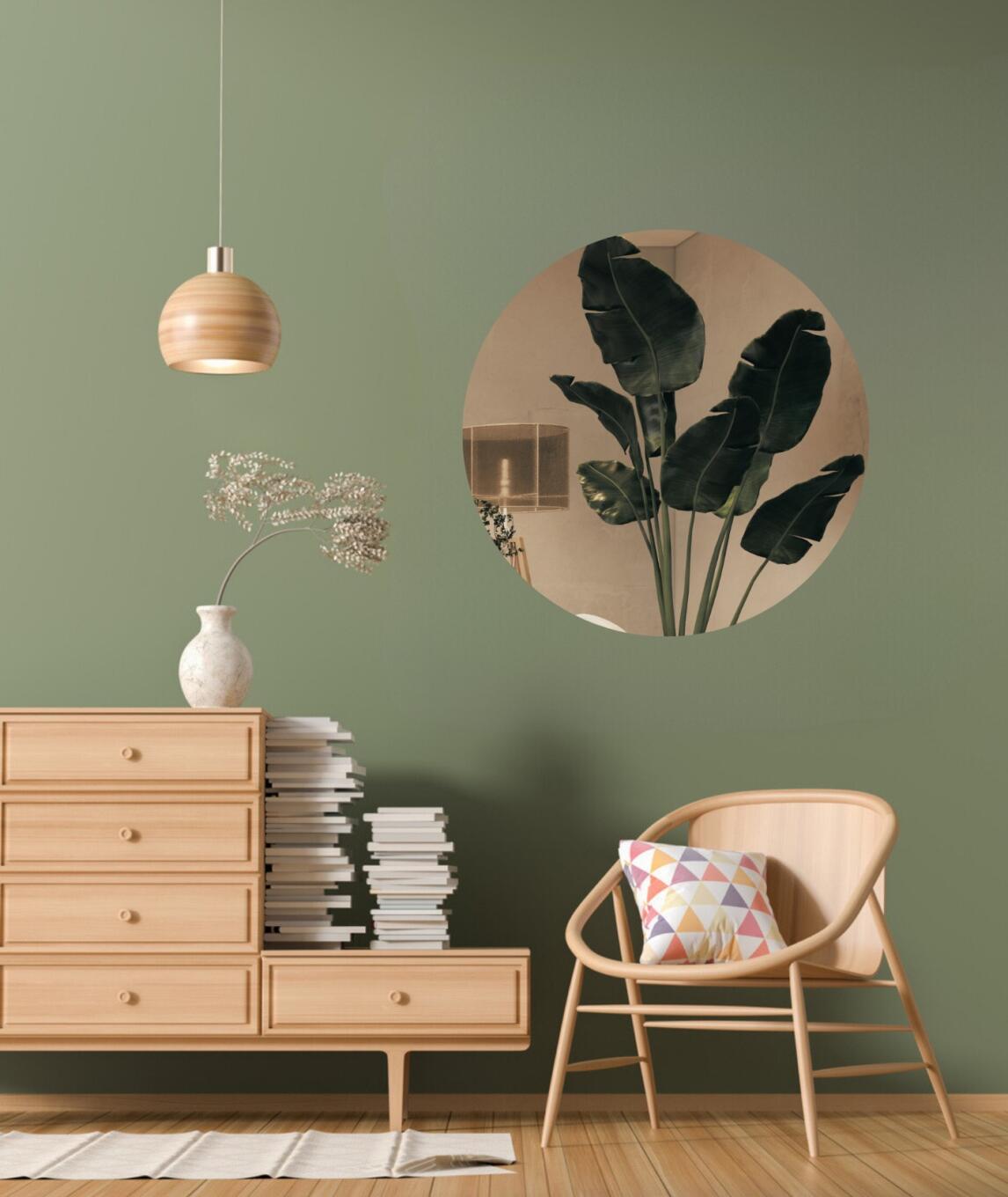 Woonkamerspiegel brons